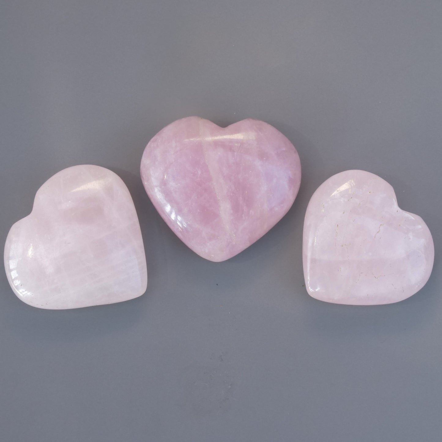 Rose Quartz Heart 2-2.25in