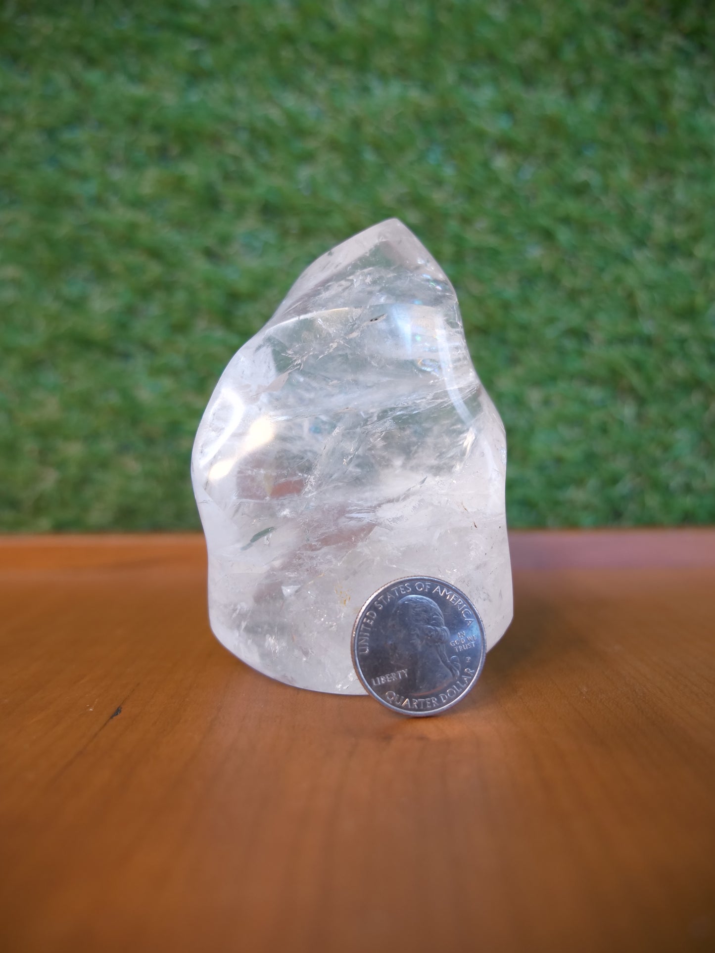 Clear Quartz Flame (2 Unique Options)
