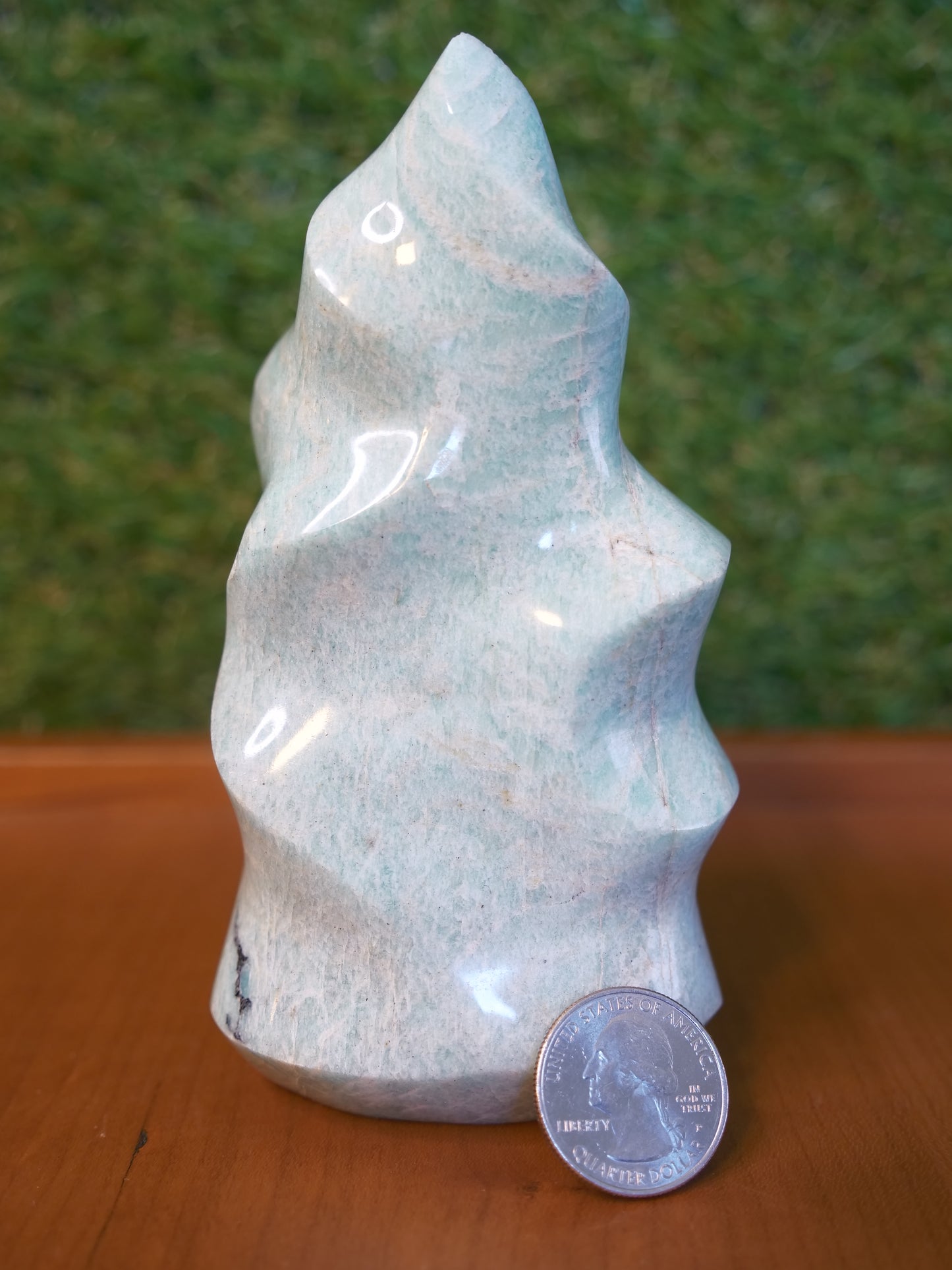 Amazonite Flame (5.5in)