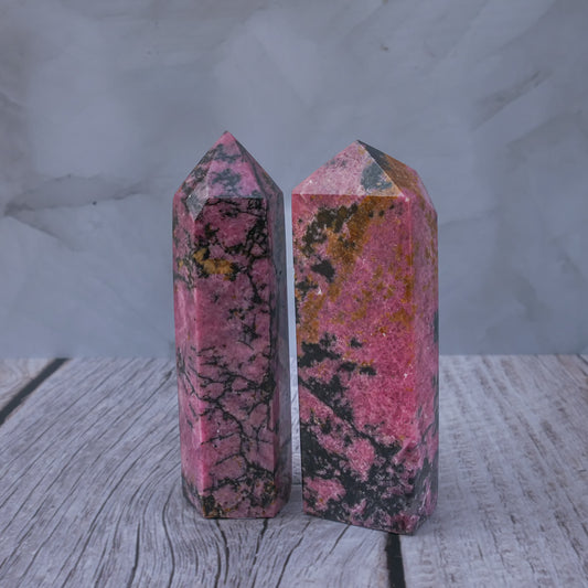 Rhodonite Tower 3.25in