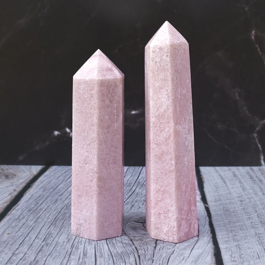 Pink Opal Tower (3.5-4in)