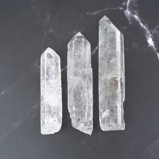 Clear Quartz Points ( 3 Options)