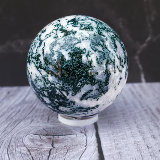 Moss Agate Sphere (2.25in)