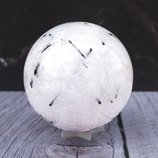 Tourmaline Quartz Sphere