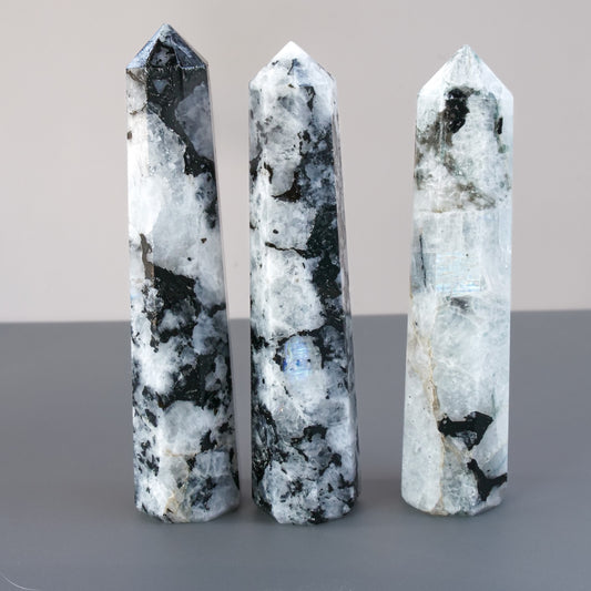 Rainbow Moonstone Tower 3-4.5in