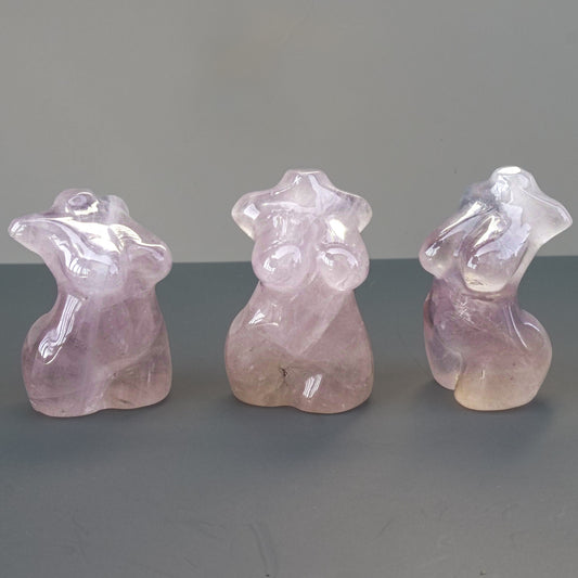 Rose Quartz Goddess Body (1.75in)