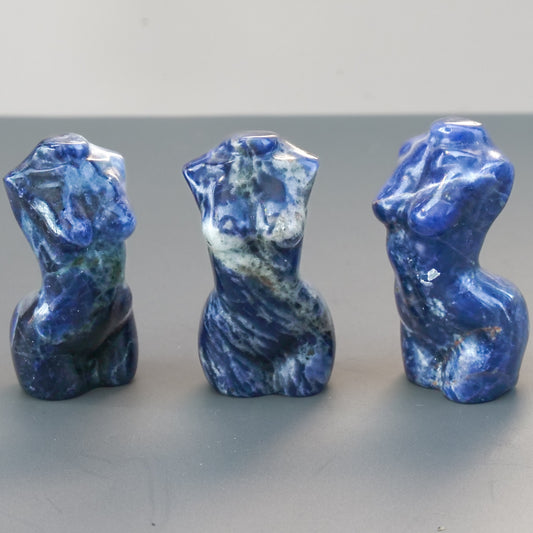 Sodalite Goddess Body (1.5in)