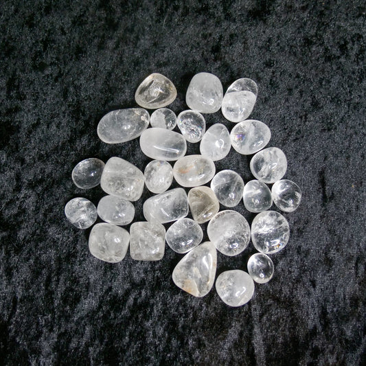 Clear Quartz Tumbles
