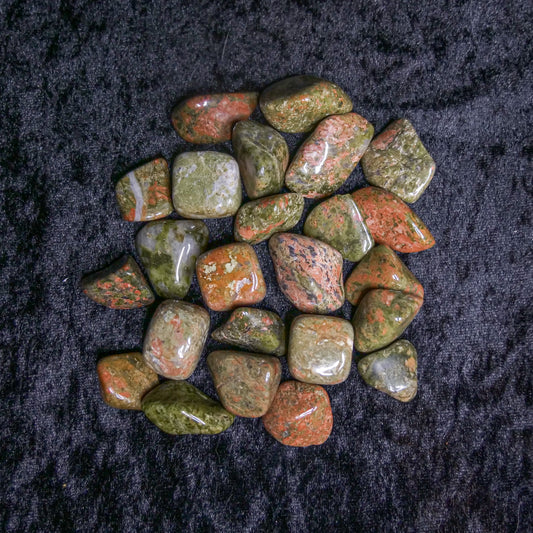 Unakite tumbles
