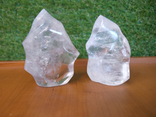 Clear Quartz Flame (2 Unique Options)